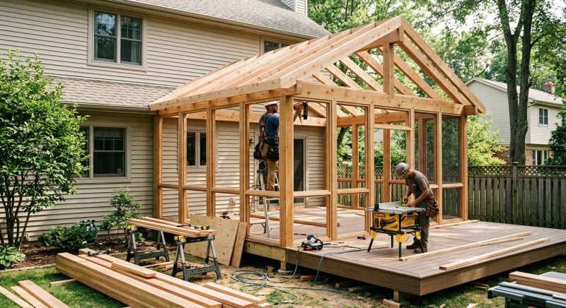 Deck Enclosure Installation in Boulder, CO