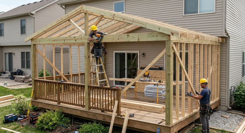 Enclosed Deck Installation in Arvada, CO