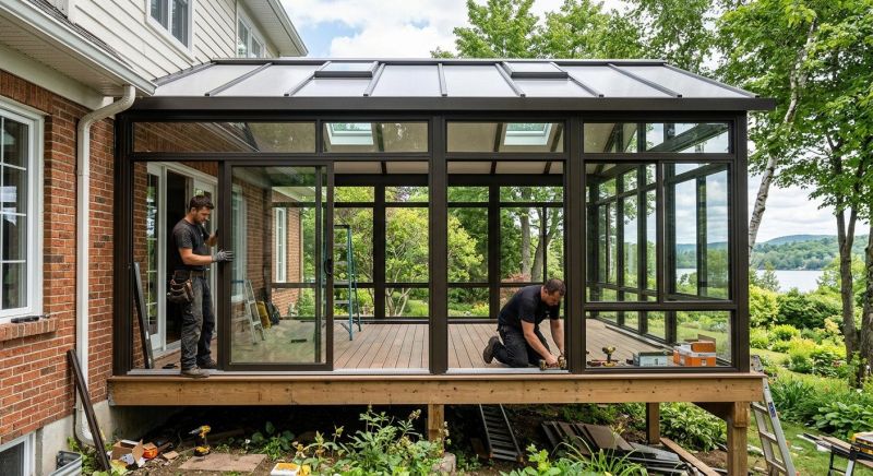 Four Season Room Installation in Cincinnati, OH