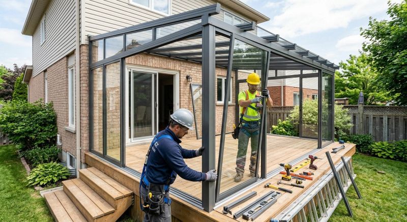 Patio Enclosure Installation in Cincinnati, OH