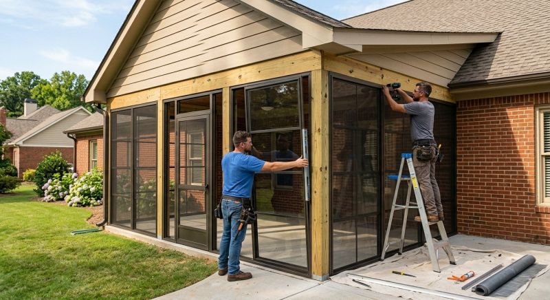 Screened In Porch Installation in Seattle, WA