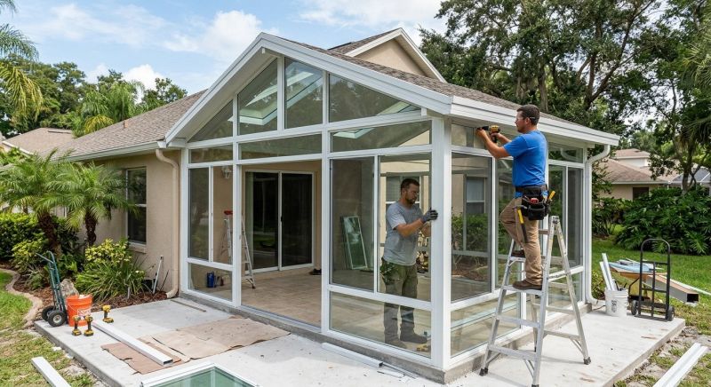 Solarium Installation in Dallas, TX