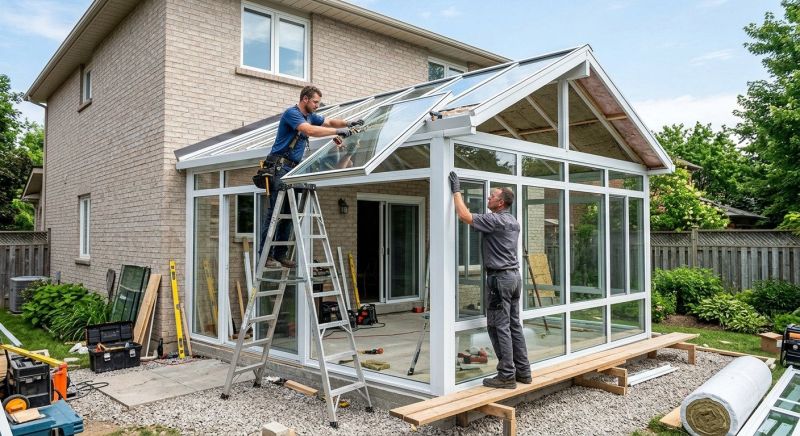 All Season Room Installation in Asheville, NC
