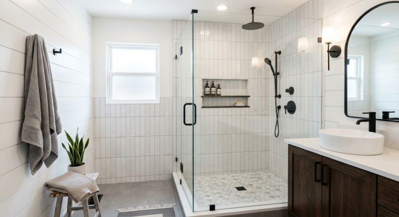 Bathroom Shower Renovation in Danbury, CT