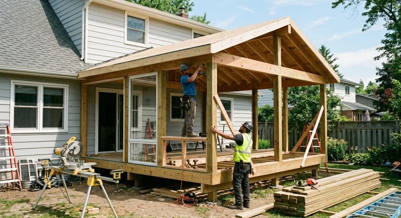 Deck Enclosure Installation in Seattle, WA