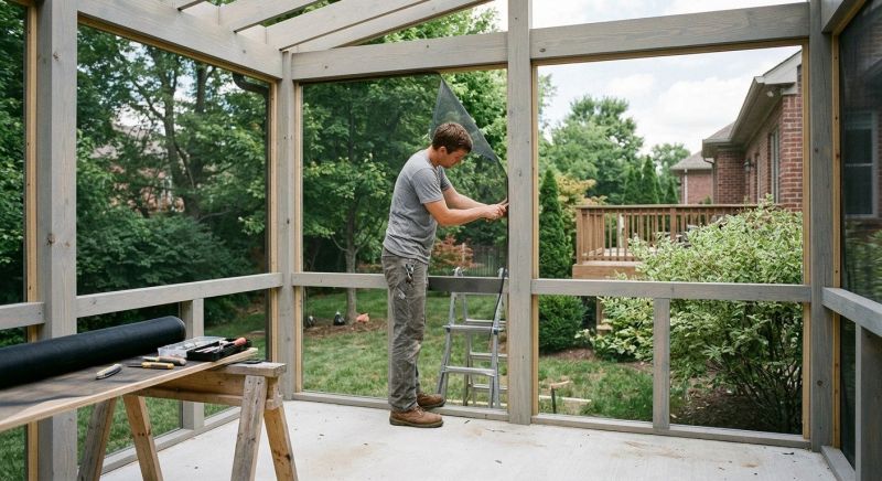 Enclosed Porch Installation in Boulder, CO