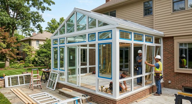 Four Season Room Installation in Charlotte, NC