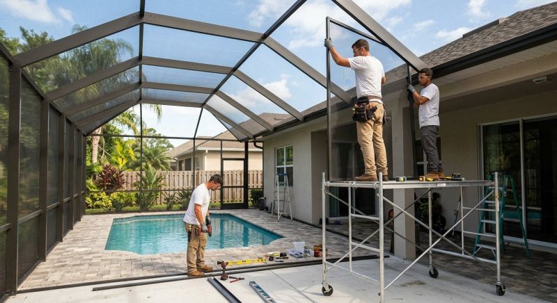 Lanai Installation in Nashville, TN