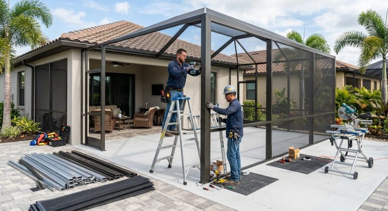 Lanai Installation in Longmont, CO