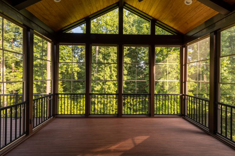 Porch Enclosure Installation in Asheville, NC
