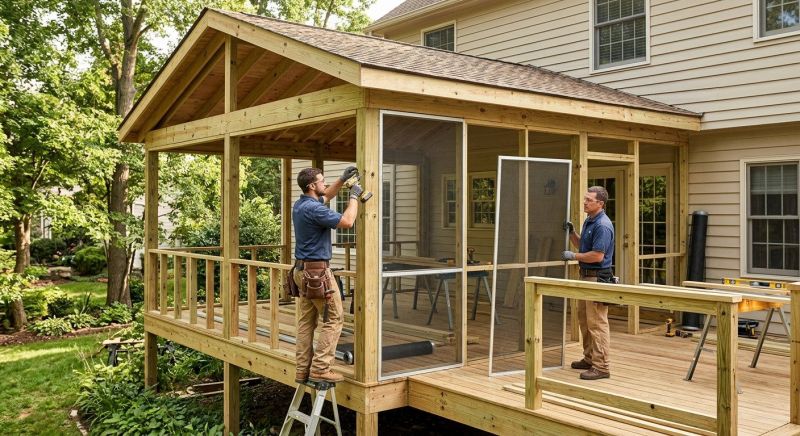 Screened In Porch Installation in Nashville, TN