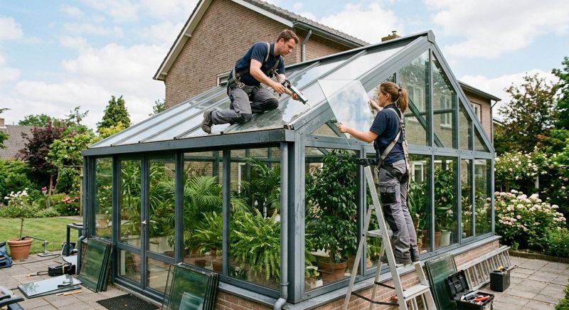 Sunroom Glass Repair in Knoxville, TN